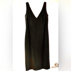 Black cocktail dress